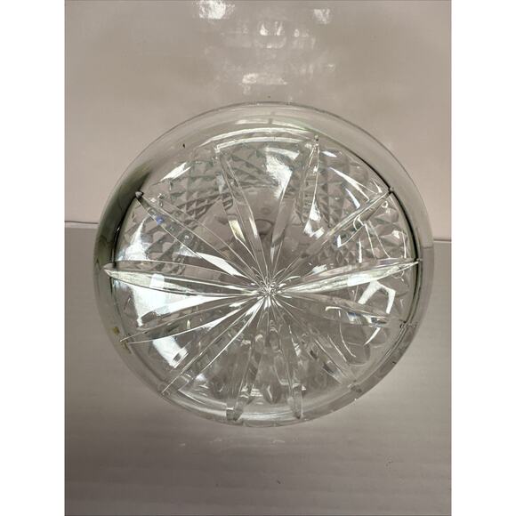 vintage Exquisite lead CRYSTAL Ships Decanter &Stopper, Excellent Condition - Picture 9 of 10